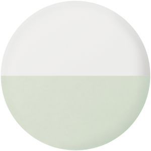 White Satin Matt, Pale Green Matt