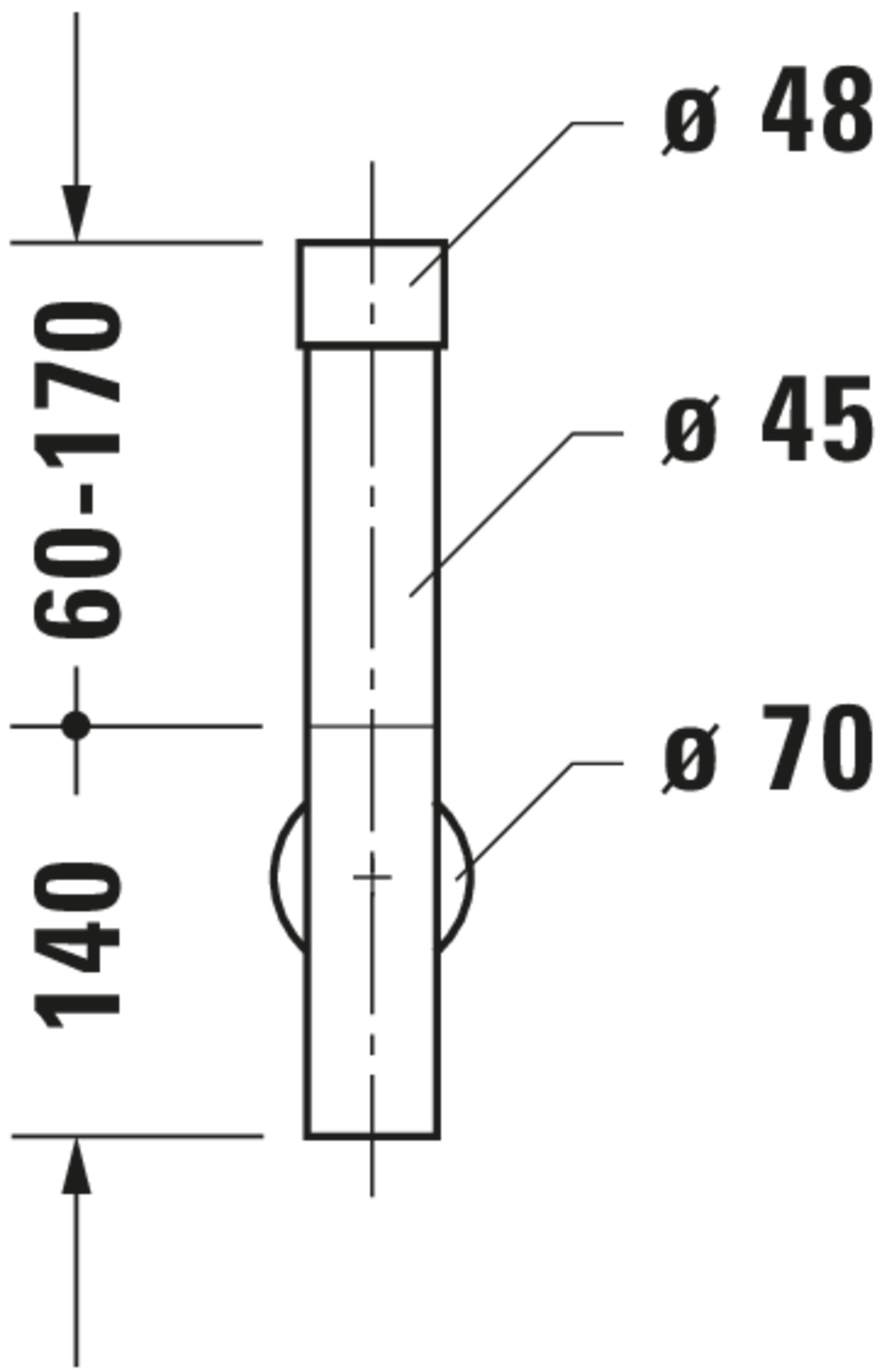 Technische Zeichnungen, Modell Nr.: 005036, Designsiphon