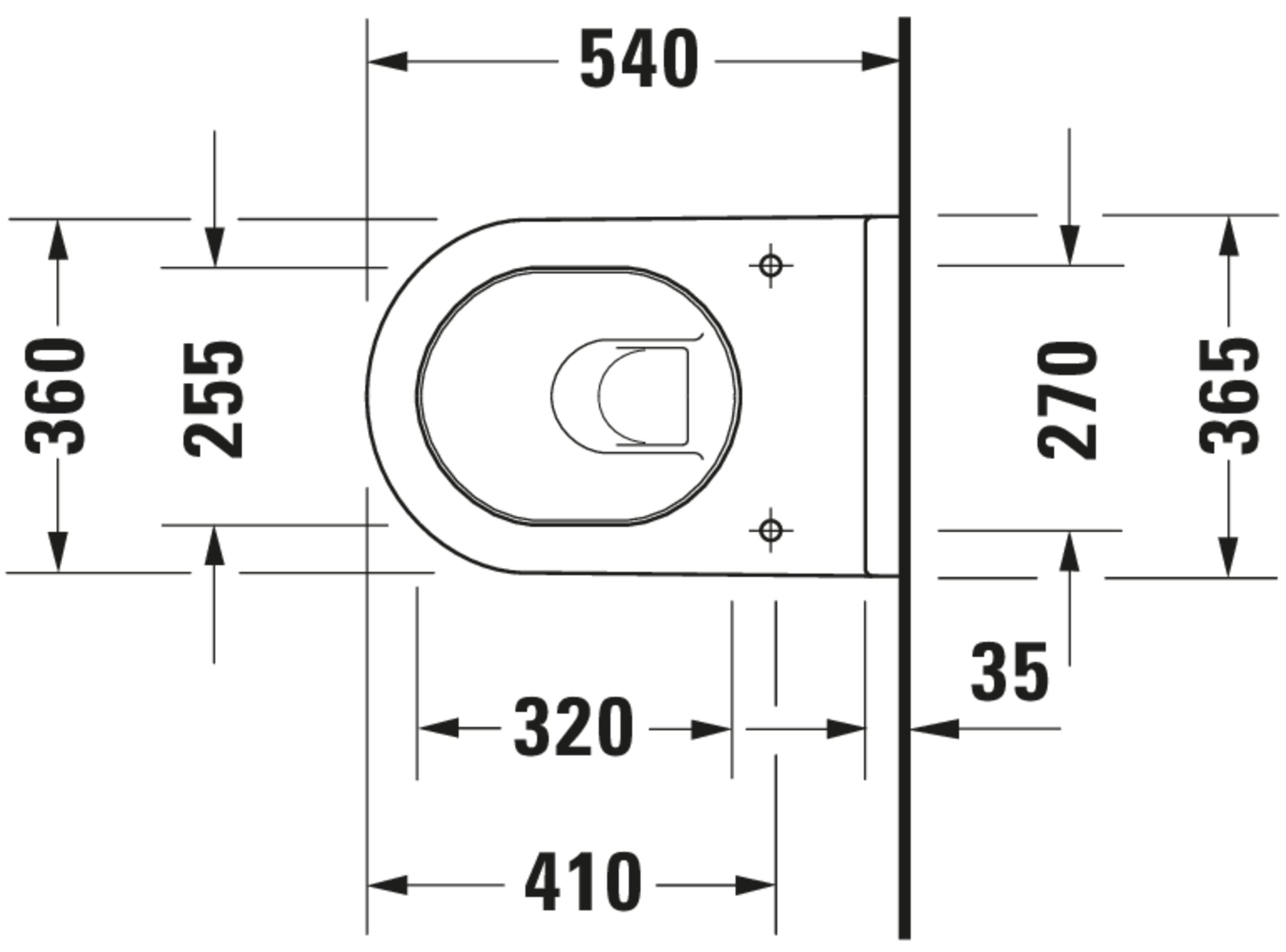 Technische Zeichnungen, Modell Nr.: 006381, WC-Sitz, 370 x 38 x 436 mm
