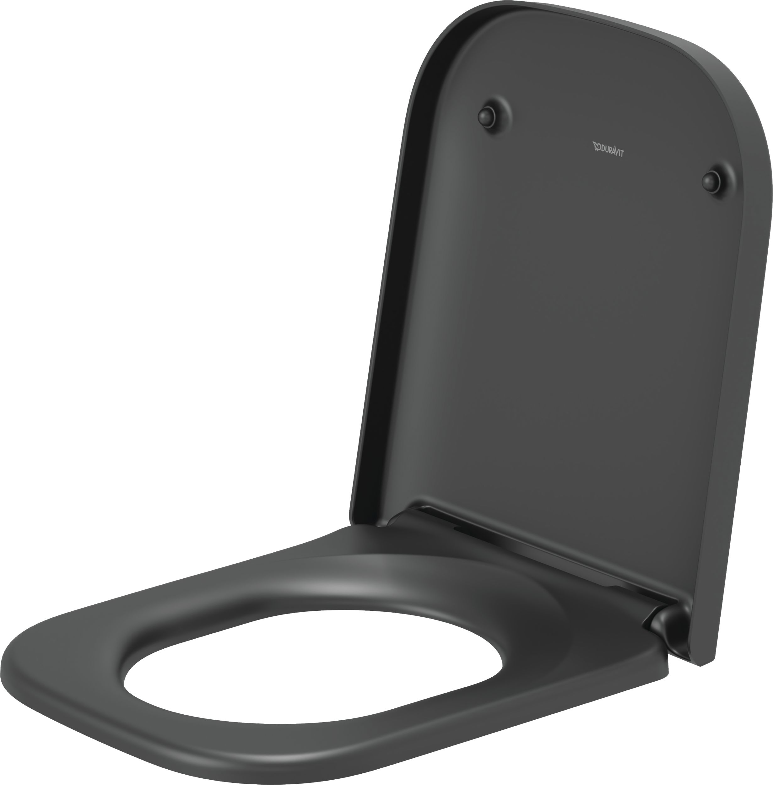 Produktabbildung, Modell Nr.: 006459, Happy D.2, WC-Sitz, Anthrazit, 359 x 43 x 430 mm